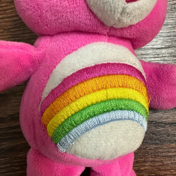 Care Bears Rainbow Pink Small 9" Plush Stuffed Animal Kid's Toy Collectible 2015 - Picture 4 of 7